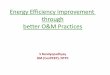 Energy Efficiency improvement through better O&M …steag.in/.../Energy_Efficiency_through_better_OM_Practices.pdf · •Energy efficiency can be achieved by adopting better O&M practices