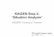 KAIZEN Step 2: Situation Analysis - JICA - 国際協力機構 Step 2: “ Situation Analysis ” KAIZEN Training of Trainers KAIZEN Facilitators’ Guide Page __ to __ . ... Describe