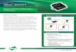 XBee Sensors with Integrated ZigBee - Datasheet INTERNATIONAL... · wireless mesh networks. Part of Digi’s Drop-in Networking solutions, XBee sensors offer the ability to provide