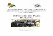 INFORME DE PAIS: BOLIVIA - Home | York University de los Derechos Humanos de las Personas con Discapacidad 4 - Informe de Pais: BOLIVIA Tipo de Discapacidad 46 Tipo de Vivienda 47