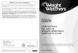 Instructions for use of Weight Watchers bathroom scaleconaircanada.ca/pdf/en/ibs/en_WW66C.pdf ·  · 2013-12-02Instructions for use of Weight Watchers bathroom scale ... calcium-rich