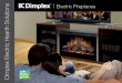 Electric Fireplaces Dimplex Electric Hearth Solutionsbowdensfireside.com/product_brochures/dimplex_fireplace_stove... · Devon SMP-BK170-N-ST ... a fireplace using a fraction of the