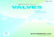 総合カタログ〈バルブ〉 VALVES - 栗本鐵工所…管用バタフライ弁 BUTTERFLY VALVE for Pipeline 高炉自動切換弁 HOT STOVE VALVES 高炉用ガス遮断弁 GAS