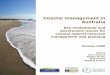 Coastal management in Australia · Stephen Dovers. Coastal management in Australia: Key institutional and governance issues for coastal natural resource management and planningAuthors: