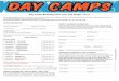 Day Camp Booking Form 2017/18 (Page 1 of 2) · Day Camp Booking Form 2017/18 (Page 1 of 2) ... The Centennial Centre of Science and Technology, also known as the Ontario Science Centre,