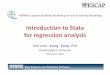 Introduction to Stata - ARTNeT: Asia-Pacific Research … to Stata for regression analysis Instructor: Yong Yoon, PhD Chulalongkorn University March 19, 2013 ARTNeT Capacity Building
