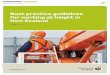 Best practice guidelines for working at height in New … Best Practice Guidelines for Working at Height in New Zealand ... The Best Practice Guidelines for Working at ... The HSE