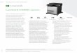 Lexmark CX860-serien - printerdeler.noprinterdeler.no/download/Lexmark-CX860-pdf.pdfstore fargeutskriftsjobber blir fort ferdig, slik at brukerne er mer produktive. Spesialist på