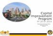 Capital Improvement Program - … CIP...Capital Improvement Program FY 2019-2024 Department of Transportation Michelle Pourciau Director