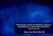 Mira Grice Sheff, PhD, MS - UMass Lowell | UMass Lowell Sheff CPH-NEW FINAL_tcm18-13983… · Work-Family Conflict and Workplace Support in Hospital Nurses: A Pilot Study of Barriers