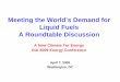 Meeting the World’s Demand for Liquid Fuels A Roundtable ... · Liquid Fuels A Roundtable Discussion ... (Limited Equity Access) NOC Reserves (Limited Equity ... Saudi Arabia China