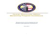 Human Resources Officer Mentoring Program Guidebook · Human Resources Officer . Mentoring Program Guidebook . ... U.S. Navy Human Resources Officer Mentoring Program ... that can