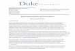 Harassment Policy and Procedures - OIE Policy and... · The Duke Harassment Policy expands upon those definitions by including, among other things, harassment on the basis of sexual