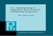 On Apologising in Negative and Positive Politeness Culturesnpu.edu.ua/!e-book/book/djvu/A/iif_kgpm_Ogiermann E. On Apologising... · On Apologising in Negative and Positive Politeness