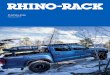 Rhino-Rack Roof Racks & Cargo Carriers Catalog · • Strong and built to last • Suitable for heavy off-road use • Compatible with a wide range of accessories • Lifetime Warranty