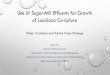 Use of Sugar Mill Effluents for Growth of Louisiana Co … · Use of Sugar Mill Effluents for Growth of Louisiana Co-culture ... •Collect and characterize effluent waters from a