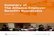 Summary of The Alliance Employer Benefits Roundtable Alliance Employer Benefits Roundtable. ... The report is a synopsis of the notes gathered ... • Preferred pharmacies through