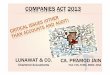 Critical Issues under Companies Act 2013 w.e.f. 1.4.2014 ...lunawat.com/Uploaded_Files/Presentation/CriticalIssuesunder...MOA & AOA Declaration by Professional in INC Declaration by