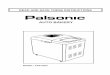 AUTO BAKERY - Welcome to Palsonic add ingredients in the order they are specified in the recipe. For best results, accurate measuring of ingredients is very important. Do not put larger
