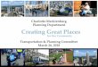 Charlotte-Mecklenburg Planning Department Creating …charlottenc.gov/CityCouncil/focus-areas/TransportationFocusArea/3... · for Our Community. Transportation & Planning Committee