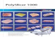 PolySlicer 1000 - EquipNet · PolySlicer 1000 – High speed slicing of cooked and cured meats and cheese Interleaver The PolySlicer 1000 Interleaver can interleave a wide range of