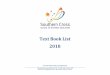 Text Book List 2018 - sthcrossc-d.schools.nsw.edu.au · Text Book List 2018 ... HSC Physics HSC R Andriessen Jacaranda ... Students must have appropriate textbooks for the studies