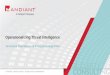 Operationalizing Threat Intelligence - FIRST · Operationalizing Threat Intelligence ... © Mandiant, a FireEye Company. All rights reserved. ... Key questions to consider: