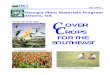 Cover Crops for the Southeast - Home | NRCS Crops for the Southeast 5 INTRODUCTION The USDA-Natural Resources Conservation Service (NRCS) Plant Materials Centers in the Southeast and