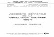 ACCIDENTS CORPORELS DE LA CIRCULATION …temis.documentation.developpement-durable.gouv.fr/pj/4780/4780...Cycles sans moteur Cyclomoteurs Vélomoteurs, ... - 9,5 — 3,1 -+ 2,§ -
