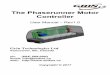 The Phaserunner Motor Controller - ebike s · Phaserunner Controller User Manual Rev 1.0 -4- 2 Cable Connections The Phaserunner has just 4 cables coming out of it; a battery cable,