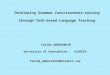 Developing Grammar Consciousness-raising through Task …€¦ · PPT file · Web view · 2009-10-13Developing Grammar Consciousness-raisingthrough Task-based Language Teaching