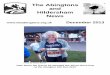 The Abingtons and Hildersham News€¦ · at the Abington 10k Run 2013 . 3 ... Articles for the January edition of The Abingtons and Hildersham News should be sent to ... I read the
