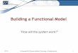 Building a Functional Model - Home | BHEF a Functional Model.pdf · How well will your functional architecture perform and what ... Bank Customer ATM System Bank Computer Request
