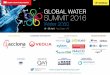 GLOBAL WATER SUMMIT 2016 · design has set a new standard for luxury hotels and affords ... • GLOBAL WATER SUMMIT 2016 • WATER 2050 •  • @ ... (ADSSC) ADRIAN 