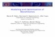 Modeling and Optimization of Biorefineries - CEPACcepac.cheme.cmu.edu/pasi2008/slides/eden/library/slides/Eden_PASI... · Modeling and Optimization of Biorefineries ... • Application