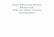 GuruFocus User Manual: All-in-One Guru Screener€¦ ·  · 2017-08-31GuruFocus User Manual: All-in-One Guru Screener . 2 Contents ... The All-in-one Guru Screener consists of three