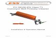 PV-38108 (Pit Viper™) Conveyor Belt Primary Cleaner · Contact with a moving conveyor belt or its drive components can result in serious ... Material trajectory is defined as the