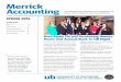Merrick Accounting - University of Baltimore Accounting The newsletter of the Department of Accounting at the ... to UB Night,” sponsored by Beta Alpha Psi Honor Society and the