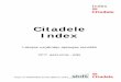 Citadele Index bet vērtības, kas ir zem šīs robežas, liecina par pesimismu saistībā ar aspektu, ko raksturo attiecīgais komponents. 2017. gada 2. ceturksnī Citadele Index