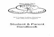 Student & Parent Handbook - broadwayartistsalliance.org · Student & Parent Handbook Table of Contents ... • “Much More” from The Fantasticks • “Corner of The Sky” –