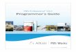 PBS Professional 13.0 Programmer’s Guide book, the Programmer’s Guide for PBS Professional, is provided to document the external application programming interfaces to the PBS Professional