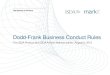 Dodd-Frank Business Conduct Rules - ISDA=/ISDA Amend Webinar deck...Impact on Buy-side •CFTC business conduct rules regulate the activities of swap dealers (and major swap participants)