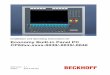 Installation and Operating instructions for Economy Built ... · Installation and Operating instructions for Economy Built-in Panel PC CP62xx-xxxx-0030/-0035/-0040 Version: ... utility