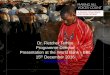 Dr. Fletcher Tembo Programme Director Presentation at … · Dr. Fletcher Tembo Programme Director Presentation at the World Bank - BBL 15th December 2016 ftembo@hivos.org