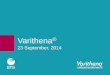 Varithena - BTG plc medical Payer advocacy Varithena ... KPI’s Customer . Executing our controlled Varithena® US launch • Reps recruited, 