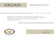 SIGAR - Special Inspector General for Afghanistan … ·  · 2014-07-10SIGAR 14-75-FA/ASAP and ASI SIGAR JULY . 2014 . SIGAR . ... and Methodology ... capable of responding and adapting