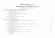 Biology, I: Midterm Review - Mrs. DiMarcella's Science Sitemrsdimarcellascience.weebly.com/uploads/2/4/4/5/24450946/14-15_bio...Biology, I: Midterm Review ... o The World of Biology