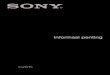 Sony Mobile Communications AB · •Jangan mengecat atau mencoba membongkar atau memodifikasi ... Panas yang dihasilkan saat ... Lepaskan konektor unit sebelum membersihkannya