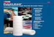 All-Polypropylene Rigid Thermal Bonded Filters · PolyKLEAN filters, manufactured using CUNO's rigid extrusion bonded technology, are ... melt blown and string wound structures yield
