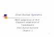 Distributed Systems - WPIweb.cs.wpi.edu/~rek/DCS/D04/DistributedSystems.pdf · Distributed Systems ... Make a copy of information to increase ... Tightly-coupled operating system